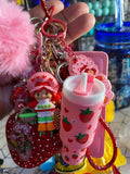 Rhinestone Keychain Set